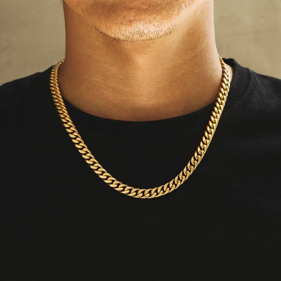 8mm Miami Cuban Link Chain KRKC