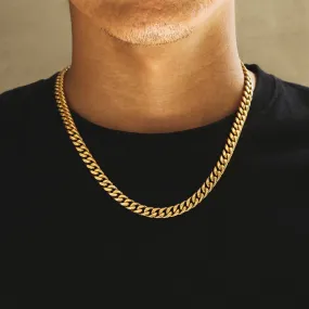 8mm Miami Cuban Link Chain KRKC