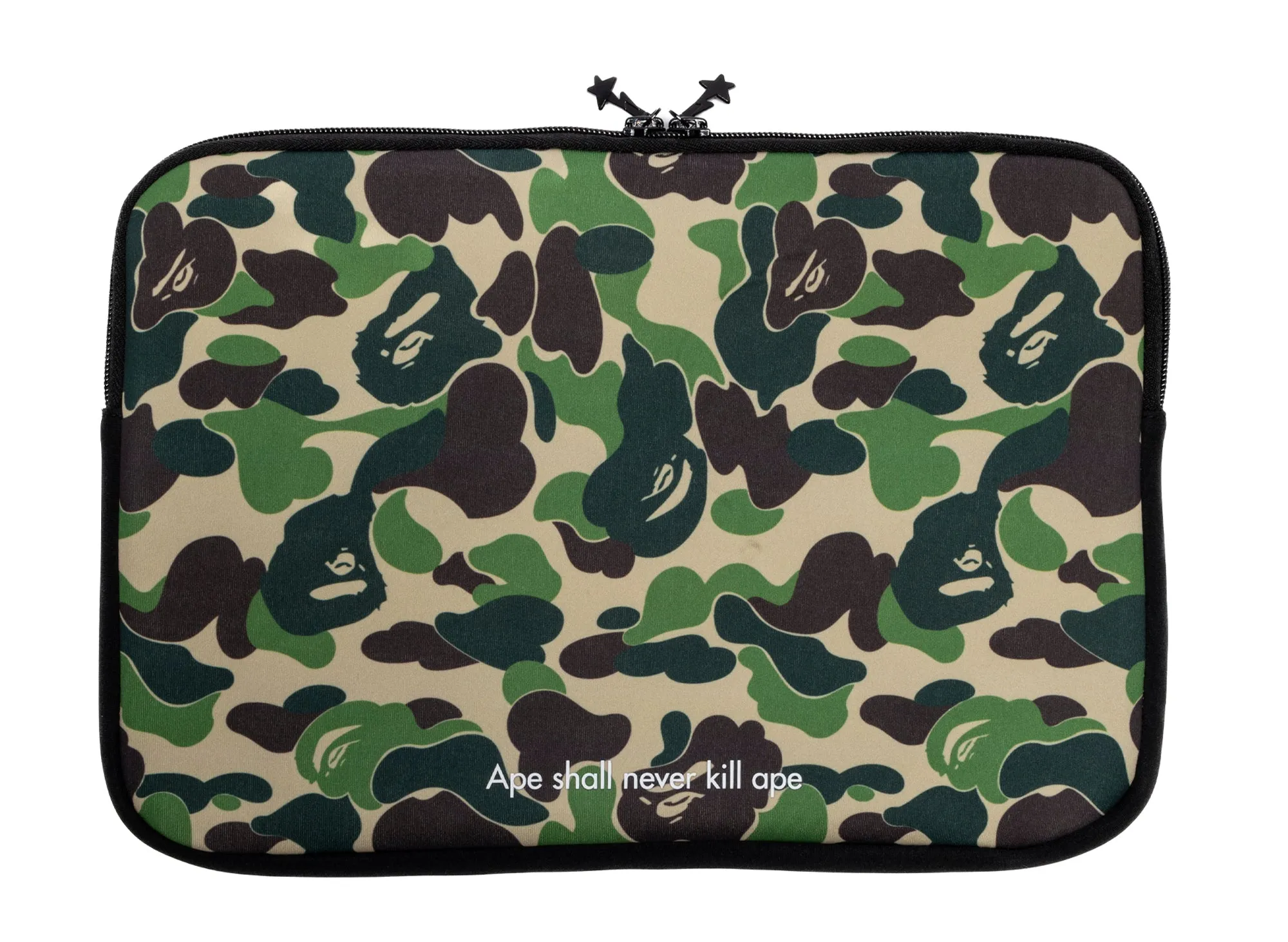 A Bathing Ape ABC Camo 13 Inch PC Computer Case in Green xld