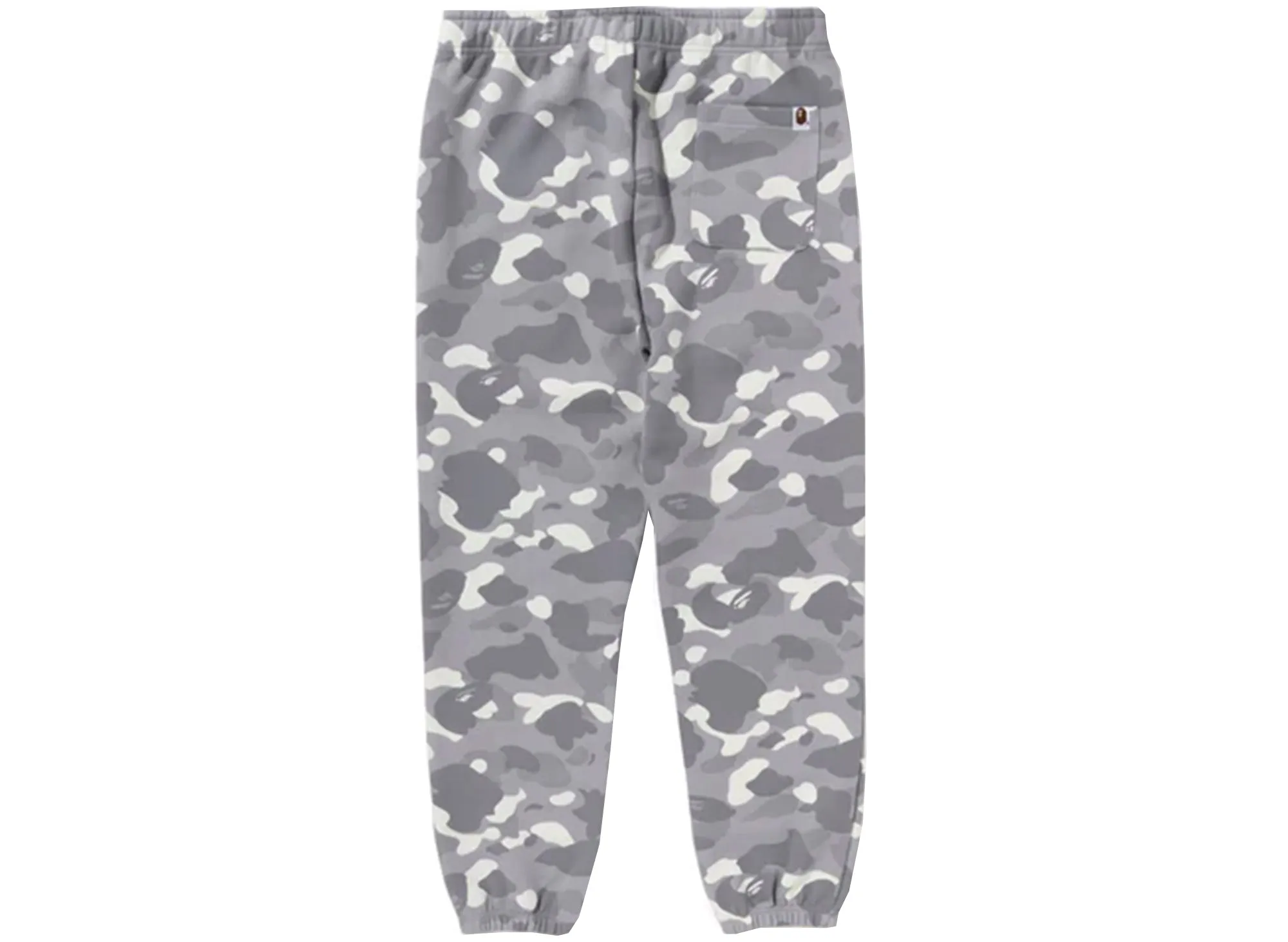 A Bathing Ape City Camo Shark Sweatpants in Grey xld