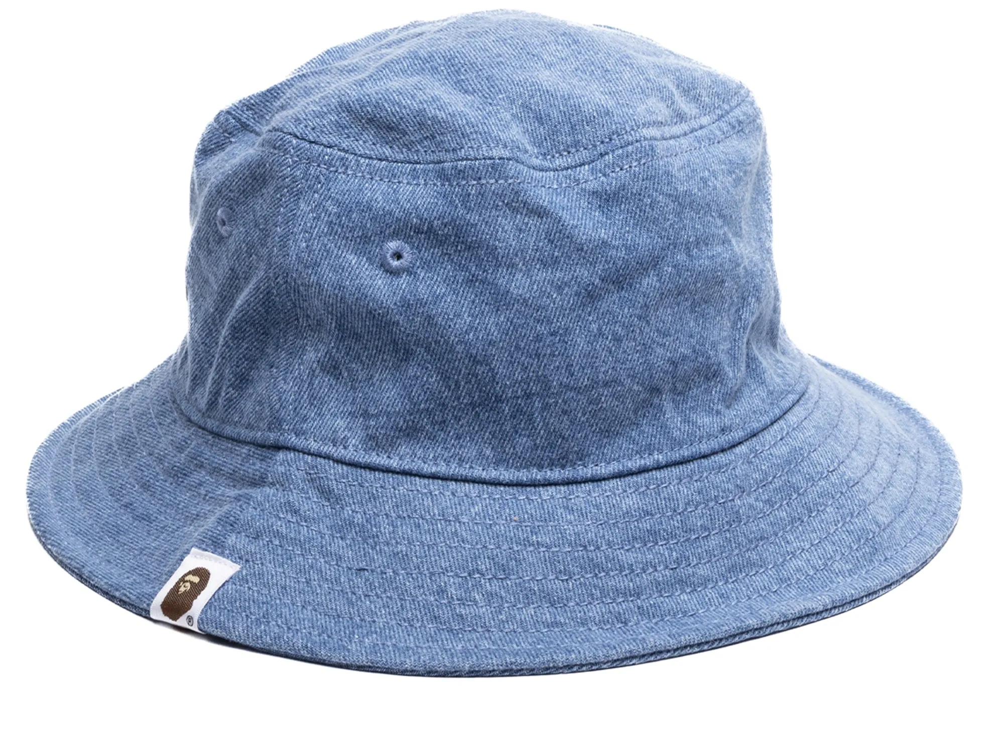 A Bathing Ape Denim Bucket blue Hat