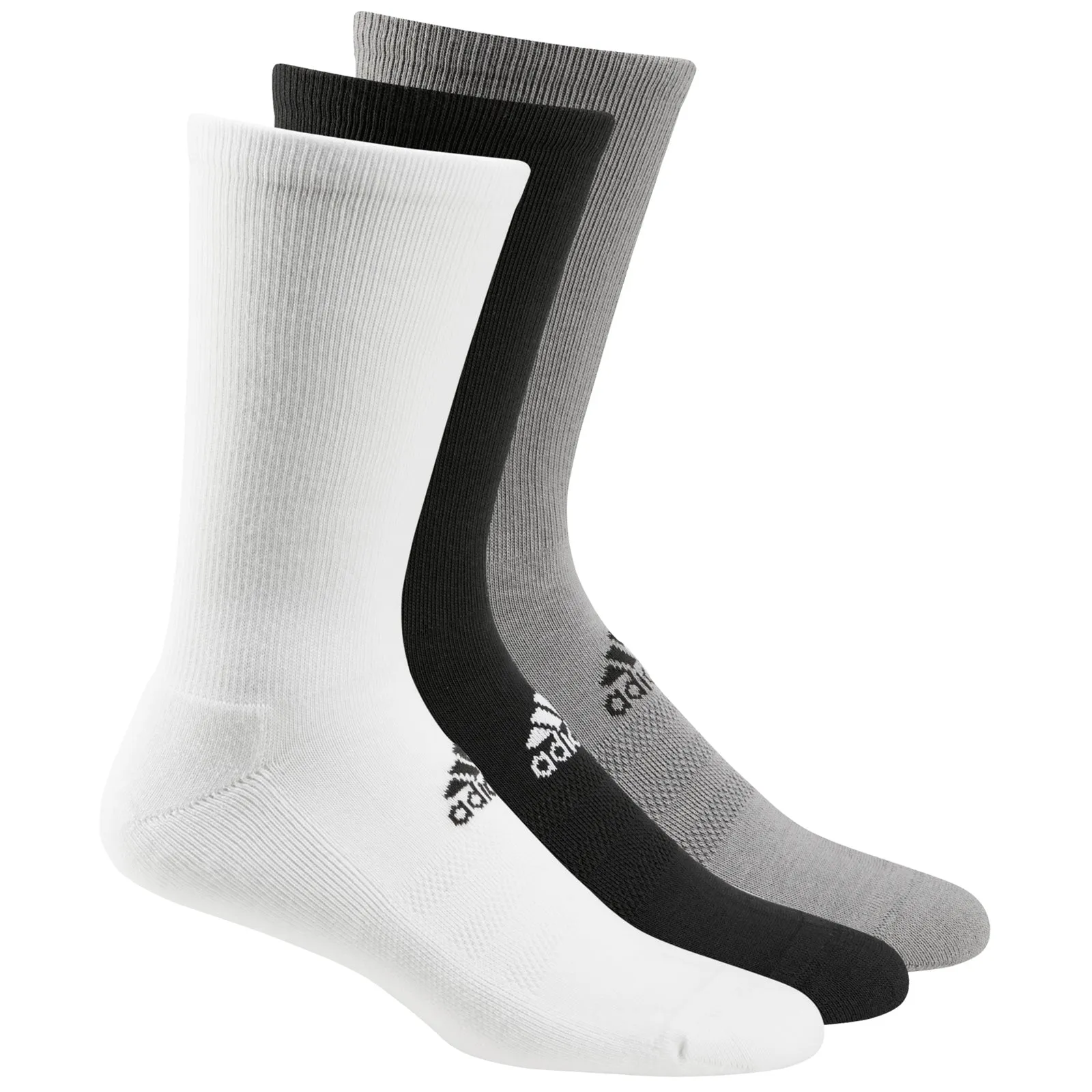 adidas Mens Crew Socks (3 Pairs)