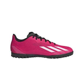 Adidas unisex soccer shoe X Speedportal.4 TF GZ2445 shock pink-white-black