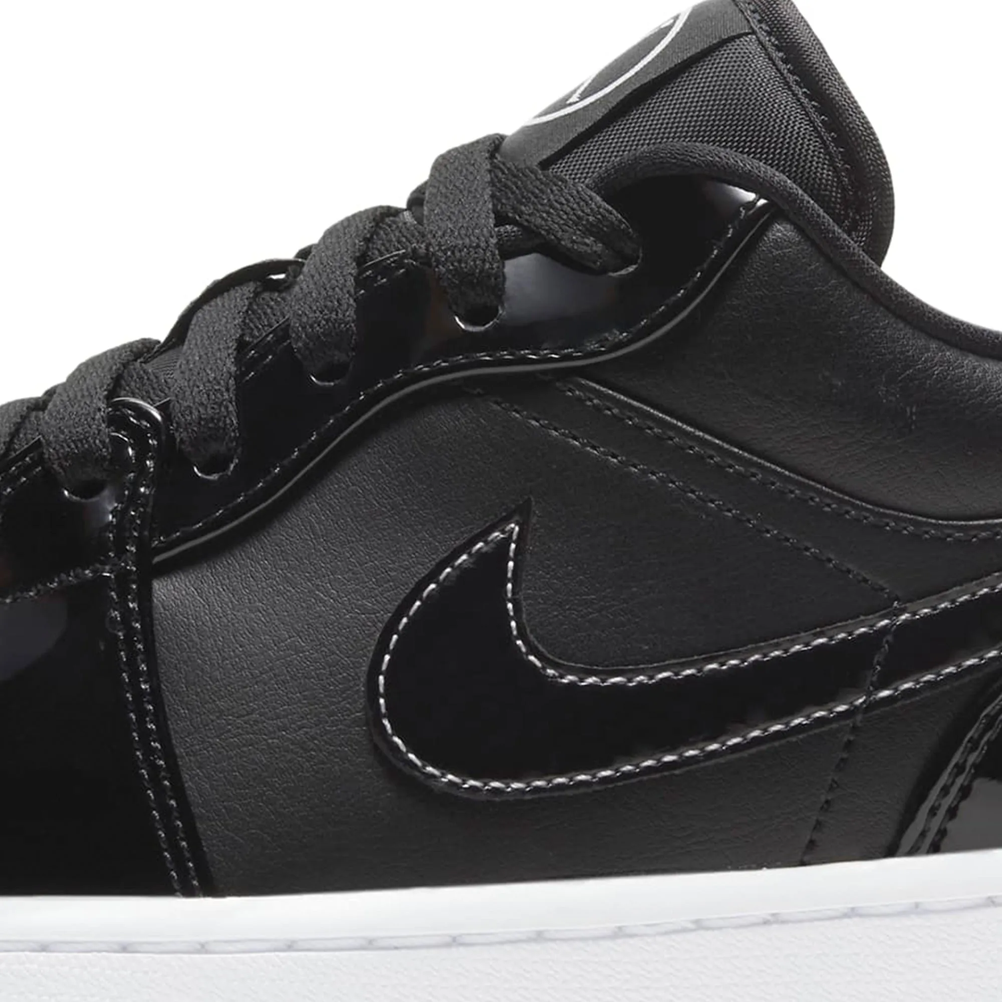 Air Jordan 1 Mens Low SE 'ASW' Black Shoes