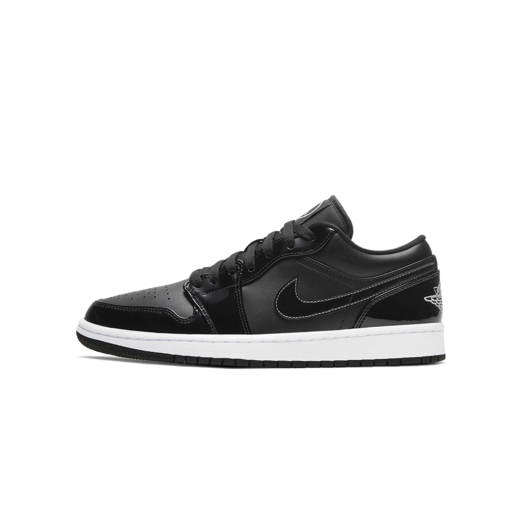 Air Jordan 1 Mens Low SE 'ASW' Black Shoes