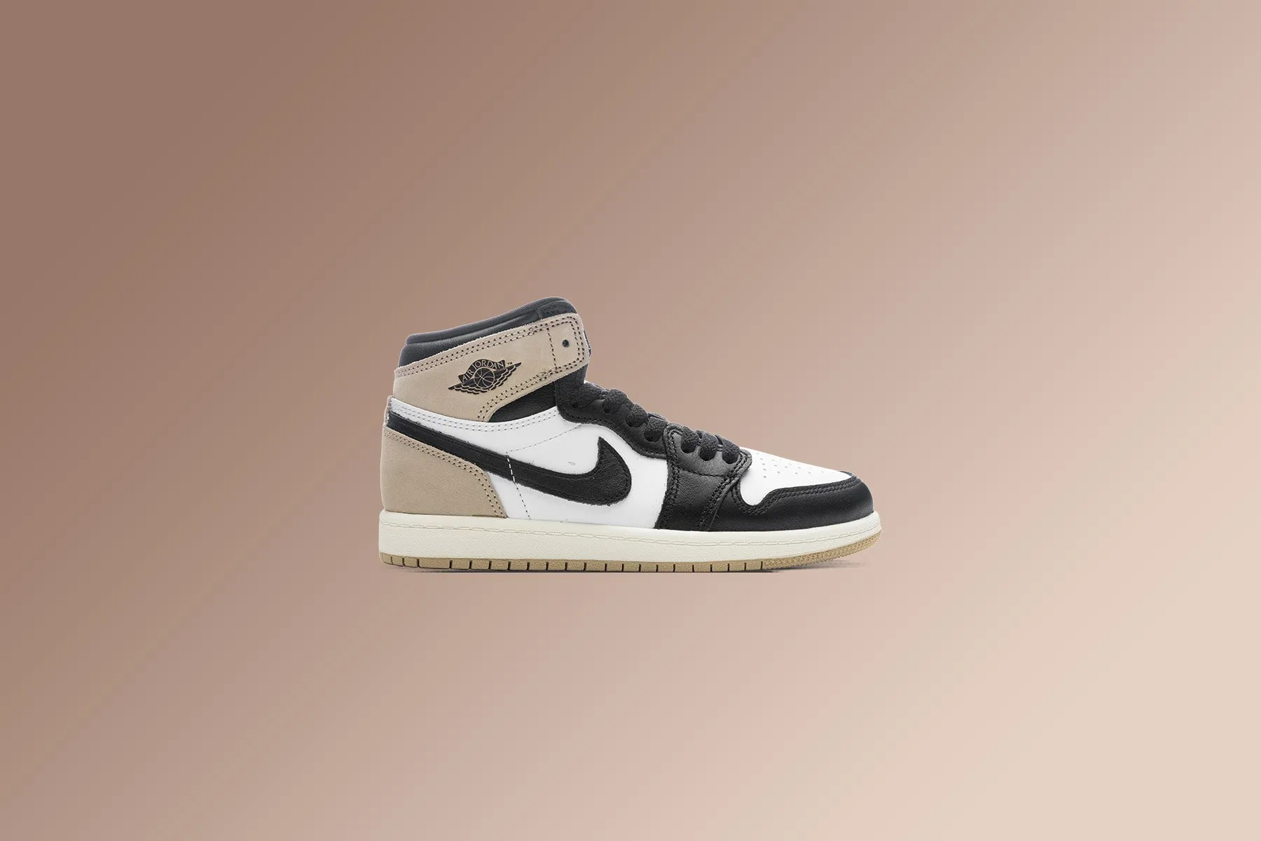 Air Jordan 1 Retro High OG (PS) 'Latte' - Black/Legend Brown/White