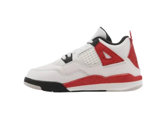 Air Jordan 4 Retro Red Cement (PS) KIDS