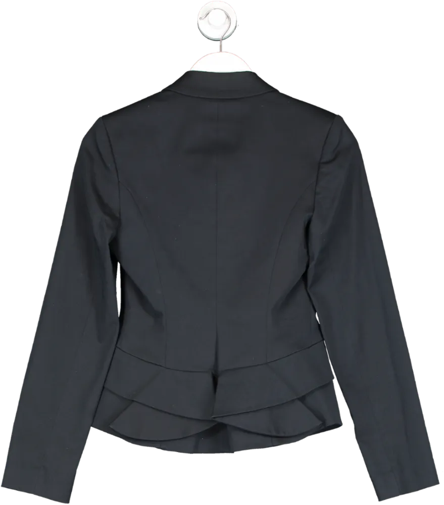 Alexander McQueen Blue Black Blazer UK XXS