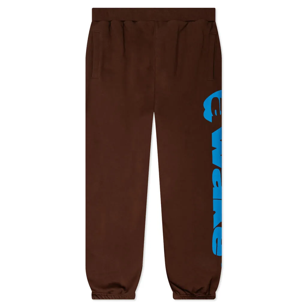 Apple Logo Sweatpant - Chocolate