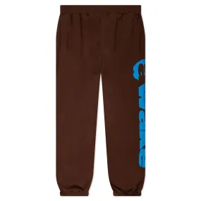 Apple Logo Sweatpant - Chocolate