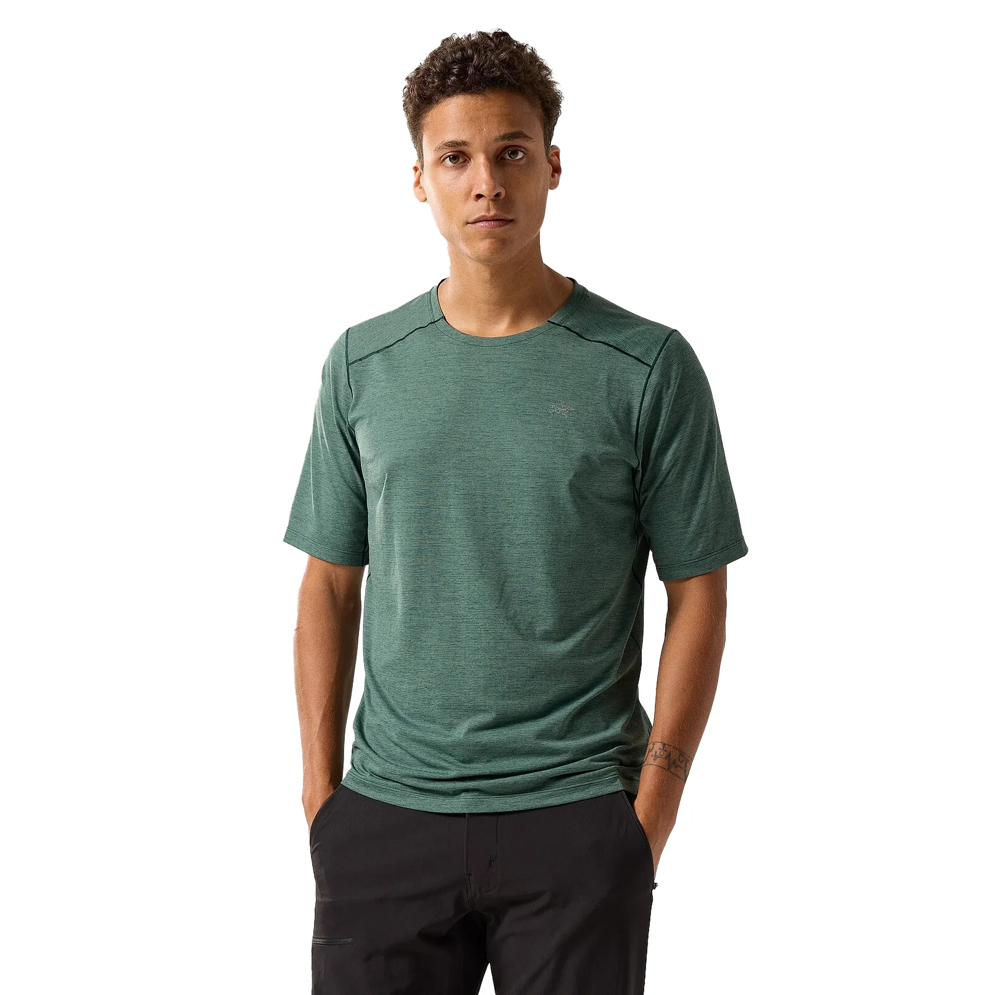 Arc'teryx Cormac Crew Neck Shirt SS Pytheas Heather X00000766402