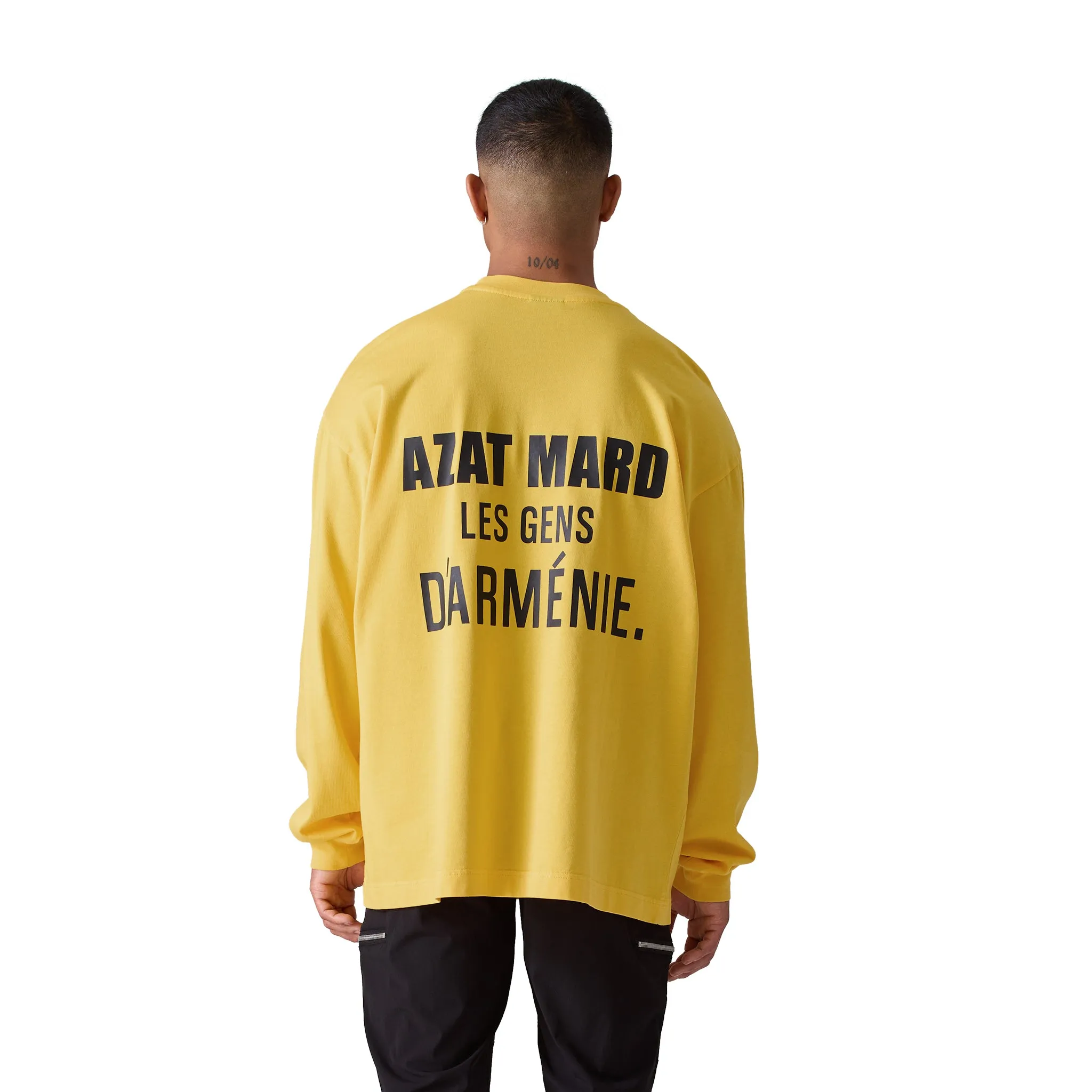 Azat Mard Les Gens L/S T Shirt Yellow