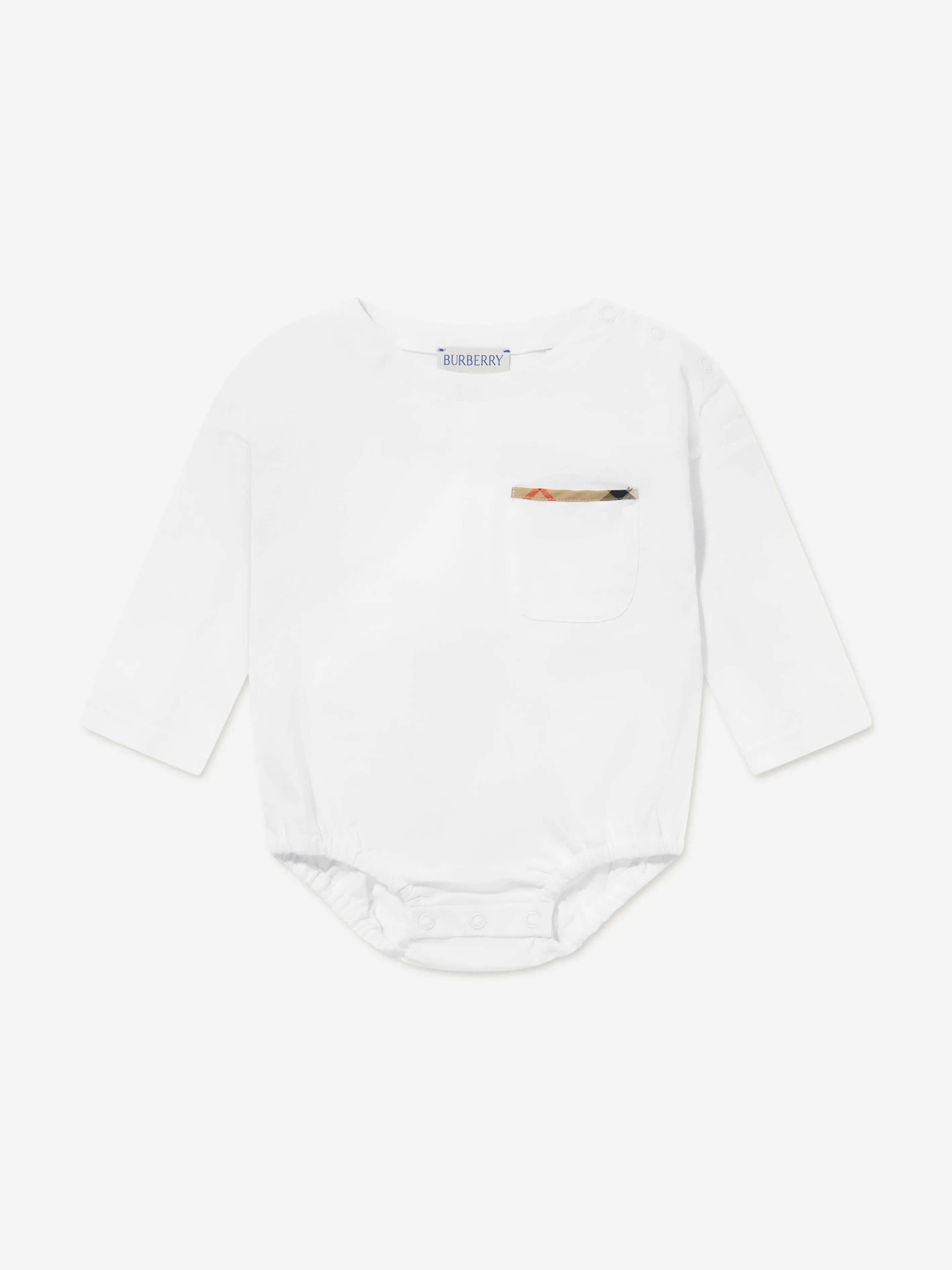 Baby Arden Bodysuit in White