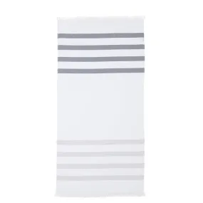 BAREFOOT DREAMS | Multistripe Organic Cotton Oversized Towel