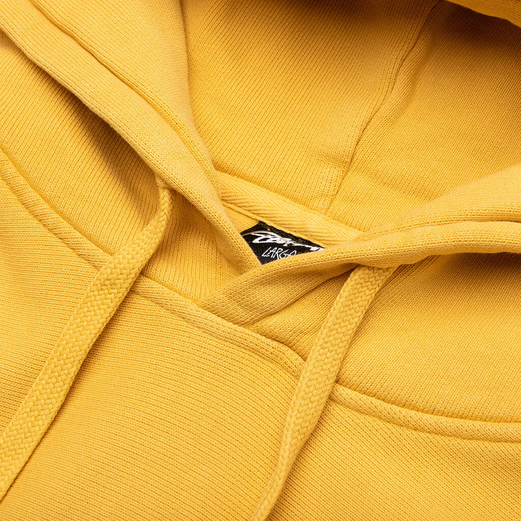 Basic Stussy Pigment Dyed Hoodie - Honey