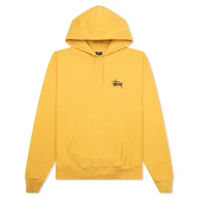 Basic Stussy Pigment Dyed Hoodie - Honey