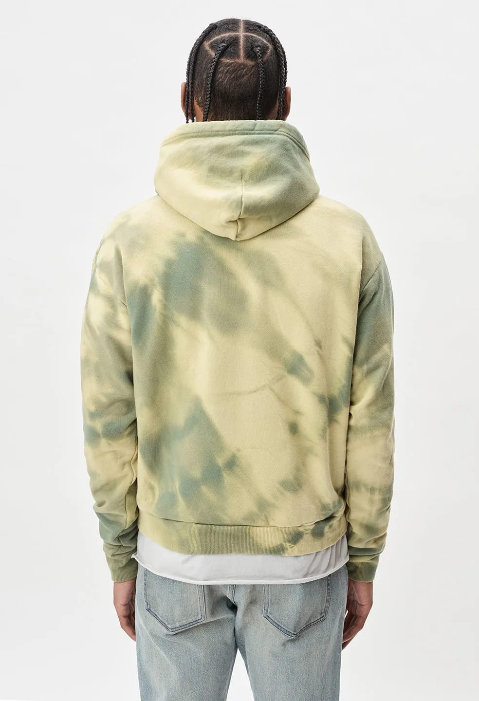 Beach Hoodie / Reflection Dye Muir