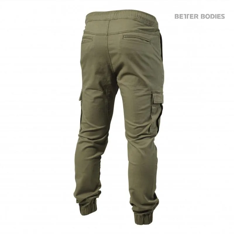 Better Bodies BB Alpha Street Pant - Wash Green