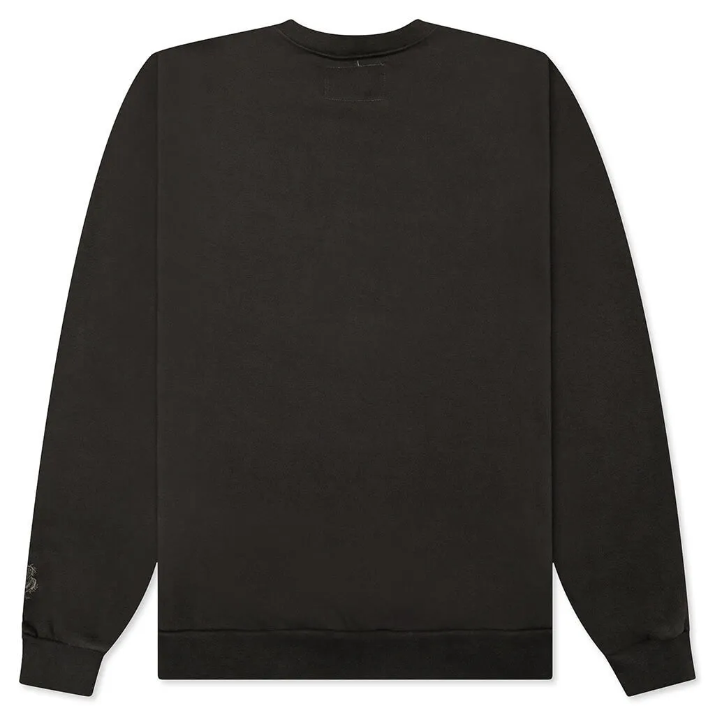 Beyond The Past Crewneck - Black