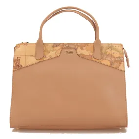 Borsa Donna a Mano Grande 1A Classe Alviero Martini linea Glam City color Nude GV67