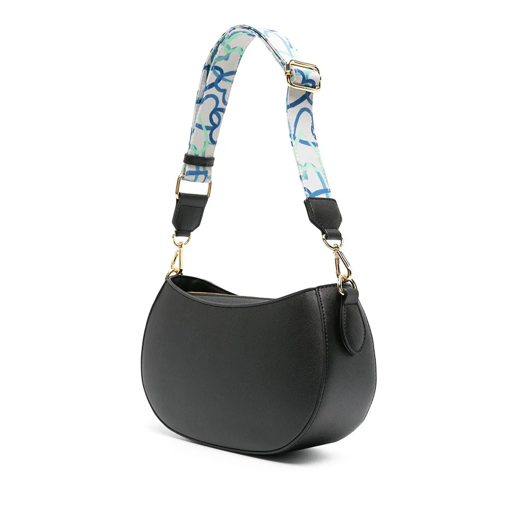 Borsa Donna a Spalla LOVE MOSCHINO linea Smart Daily Jelly Logo Nero