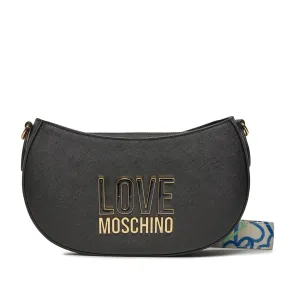 Borsa Donna a Spalla LOVE MOSCHINO linea Smart Daily Jelly Logo Nero