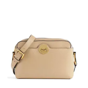 Borsa Donna a Tracolla COCCINELLE in Pelle linea Liya colore Fresh Beige - Cuir