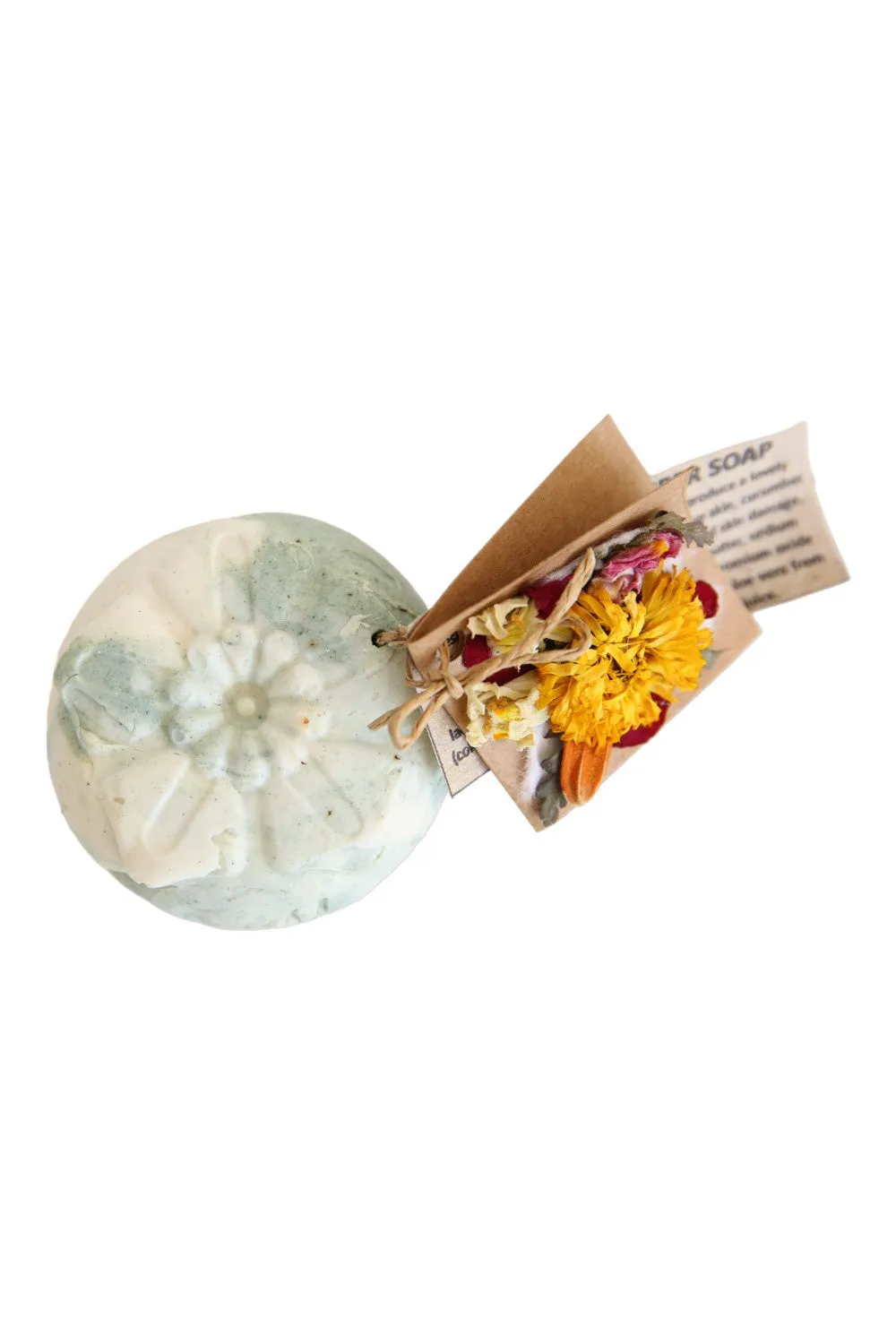 BUNDEENA MADE SOAPS FLOWER CUCUMBER AND ALOE