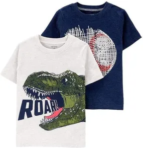 Carter's Boys 2 Pieces, Short Sleeve T-Shirt