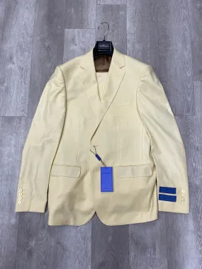 Cavelli Uomo Porto Slim Fit Suit 1986/21 Light Yellow