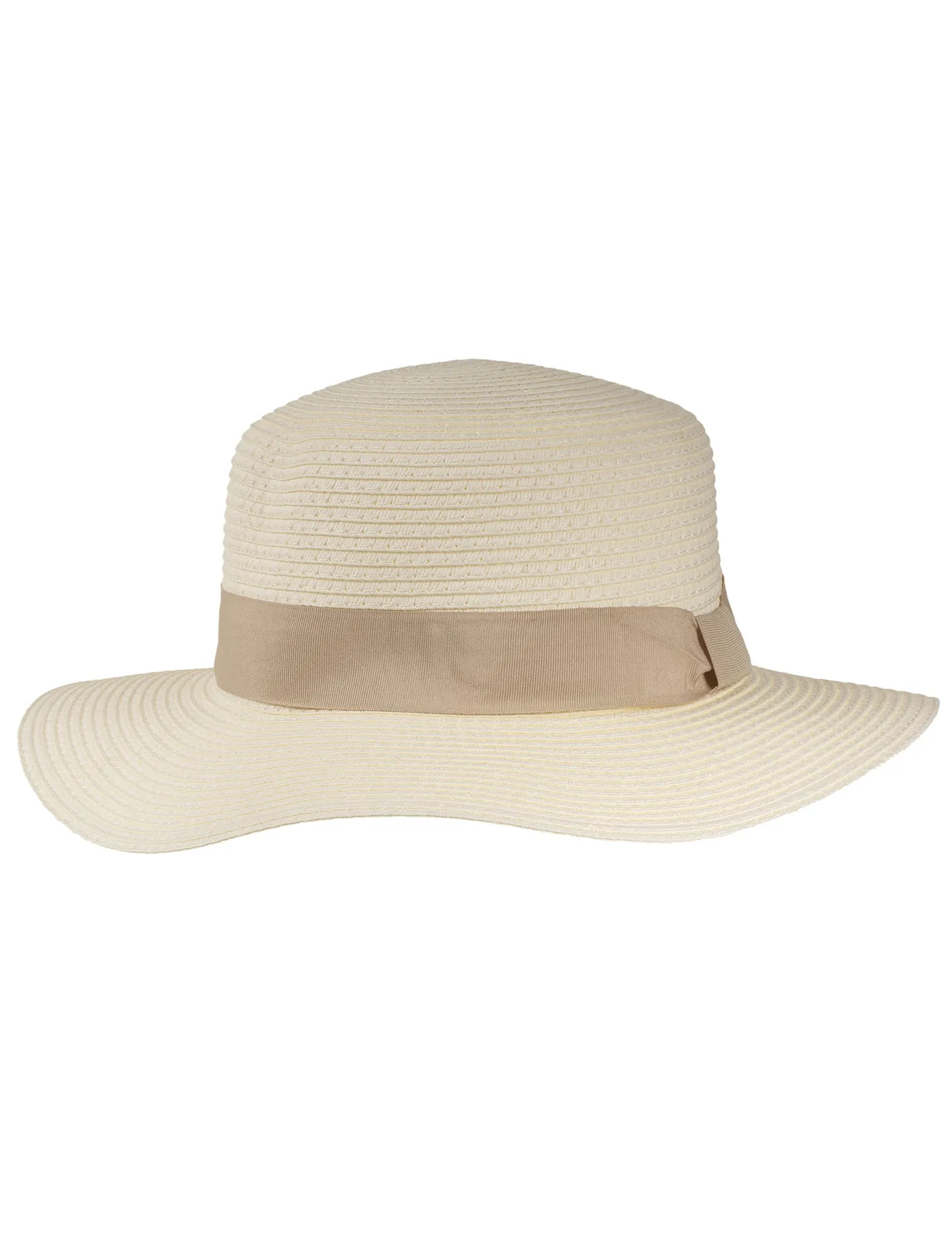 Chapeau canotier Beige