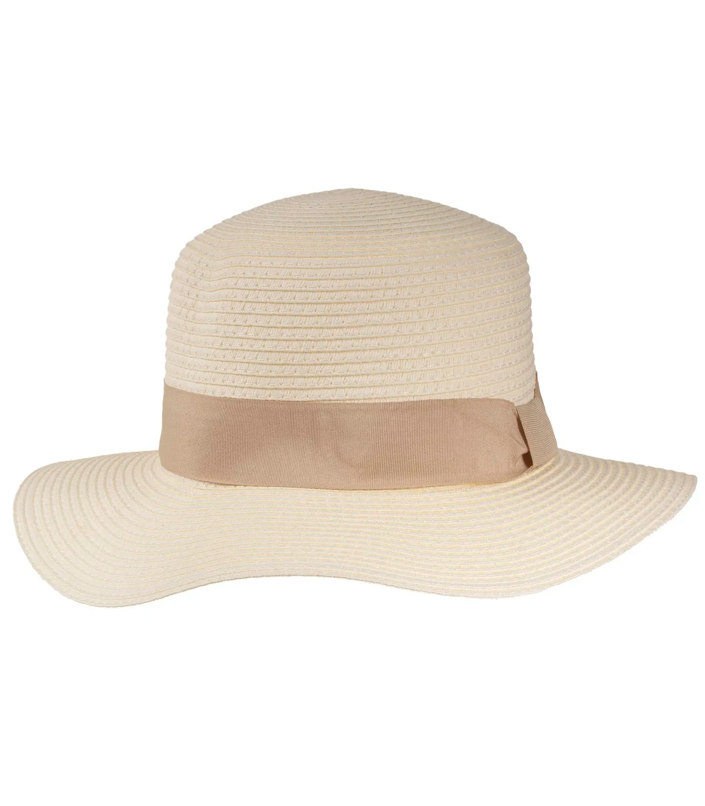 Chapeau canotier Beige