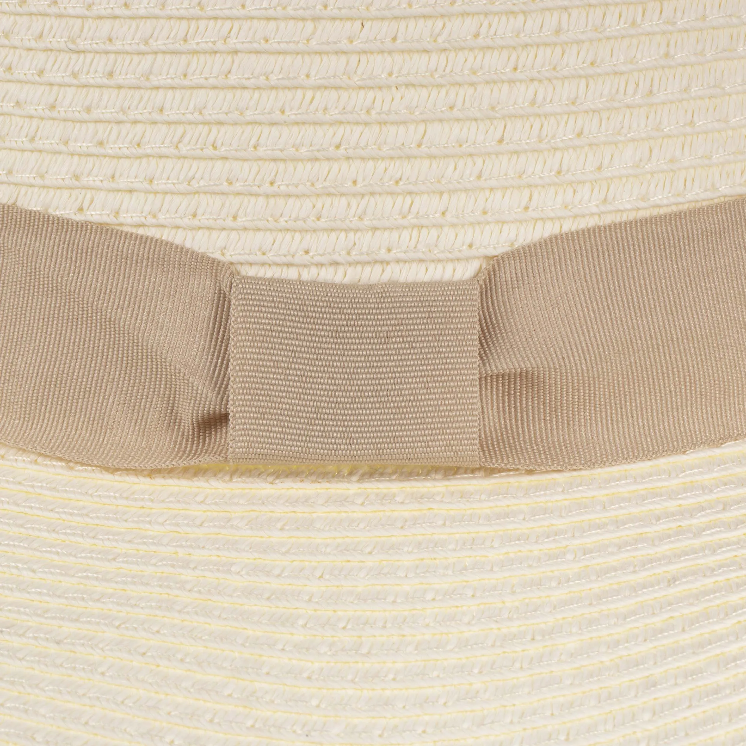 Chapeau canotier Beige