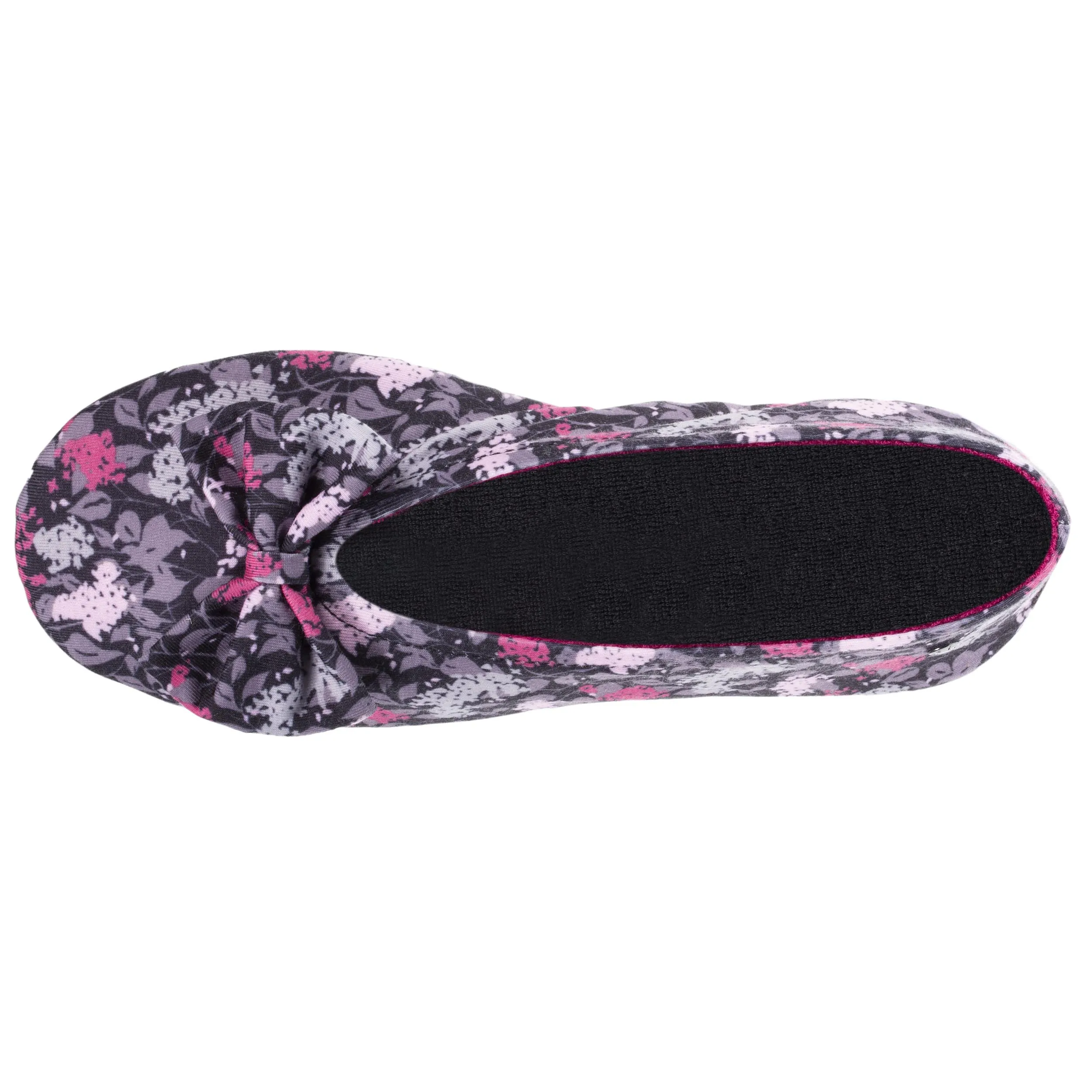 Chaussons ballerines Femme Grand nud Fleurs