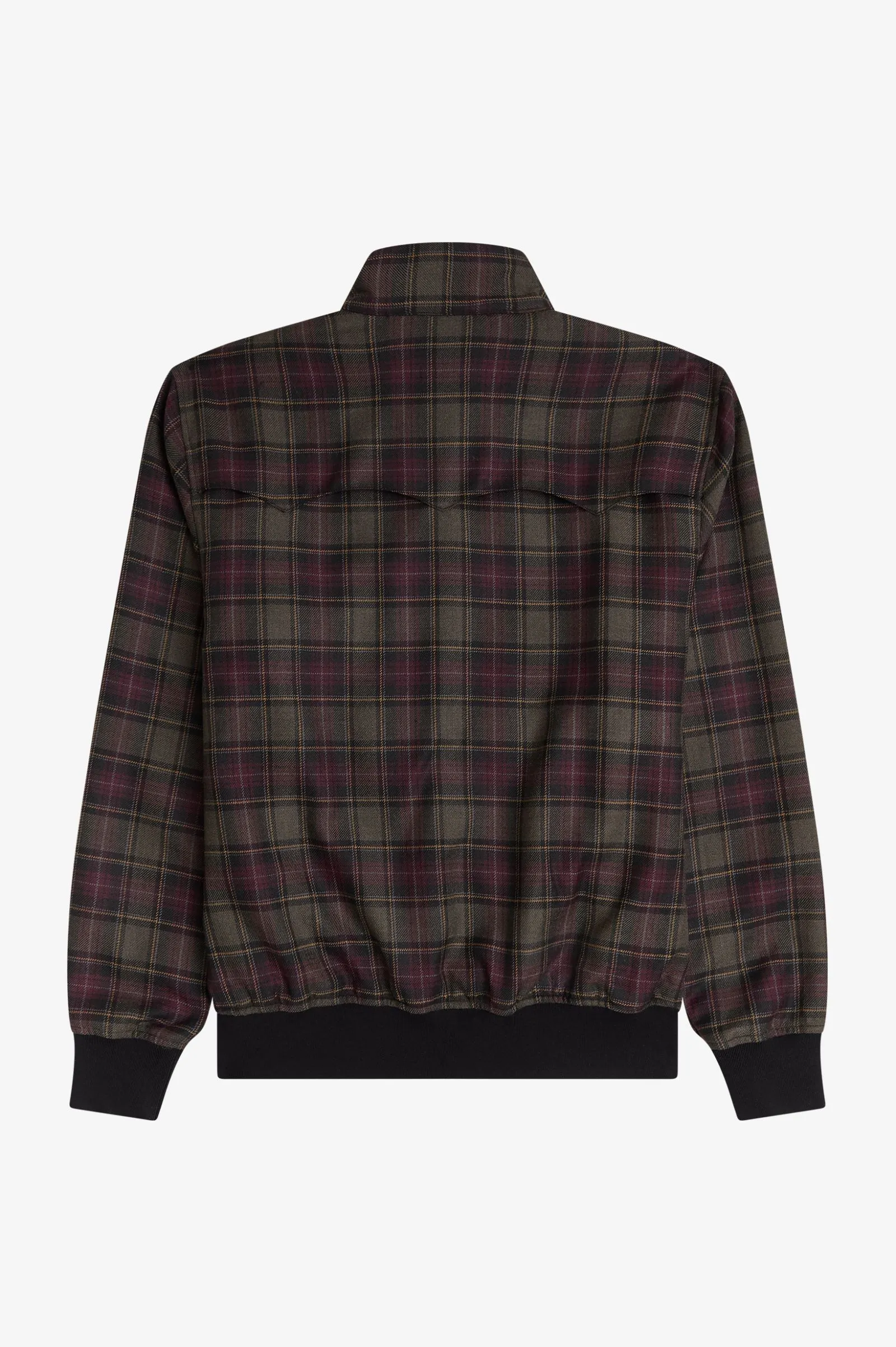 CHECK HARRINGTON JACKET