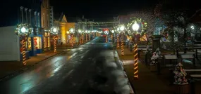 Christmas Along Main Street Fine Art Landscape Photography Print