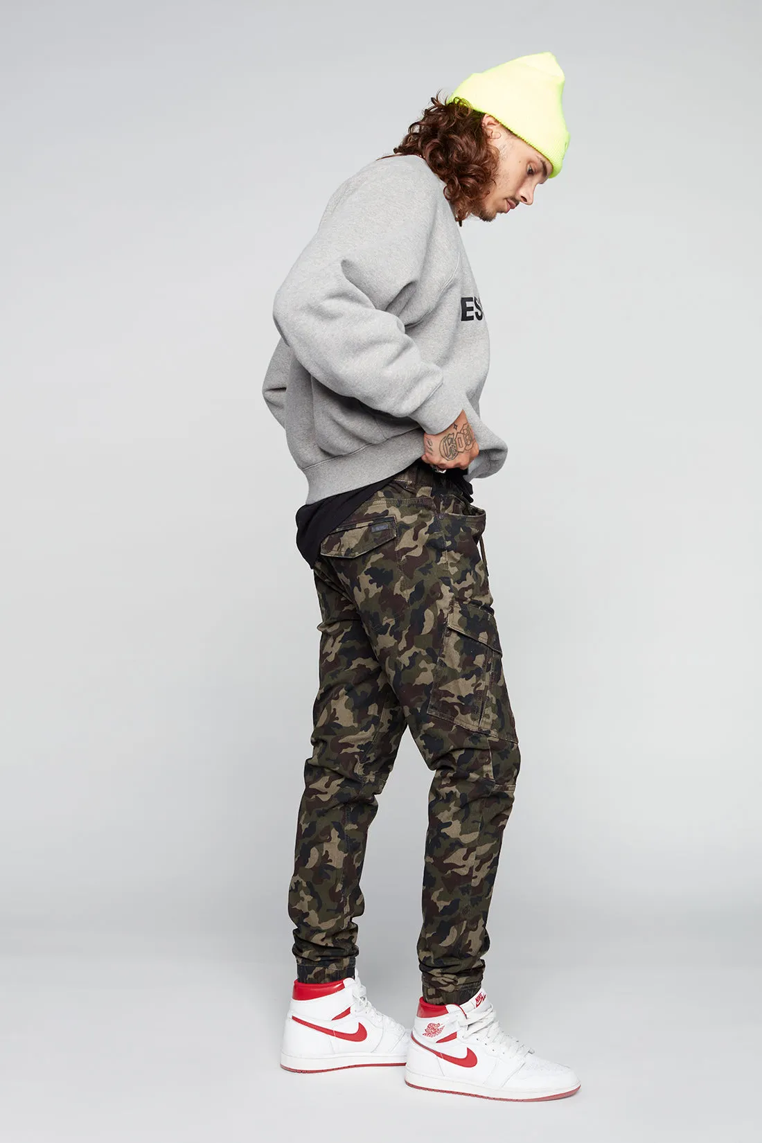 COHEN - 5 Pocket Cargo Jogger - Camo