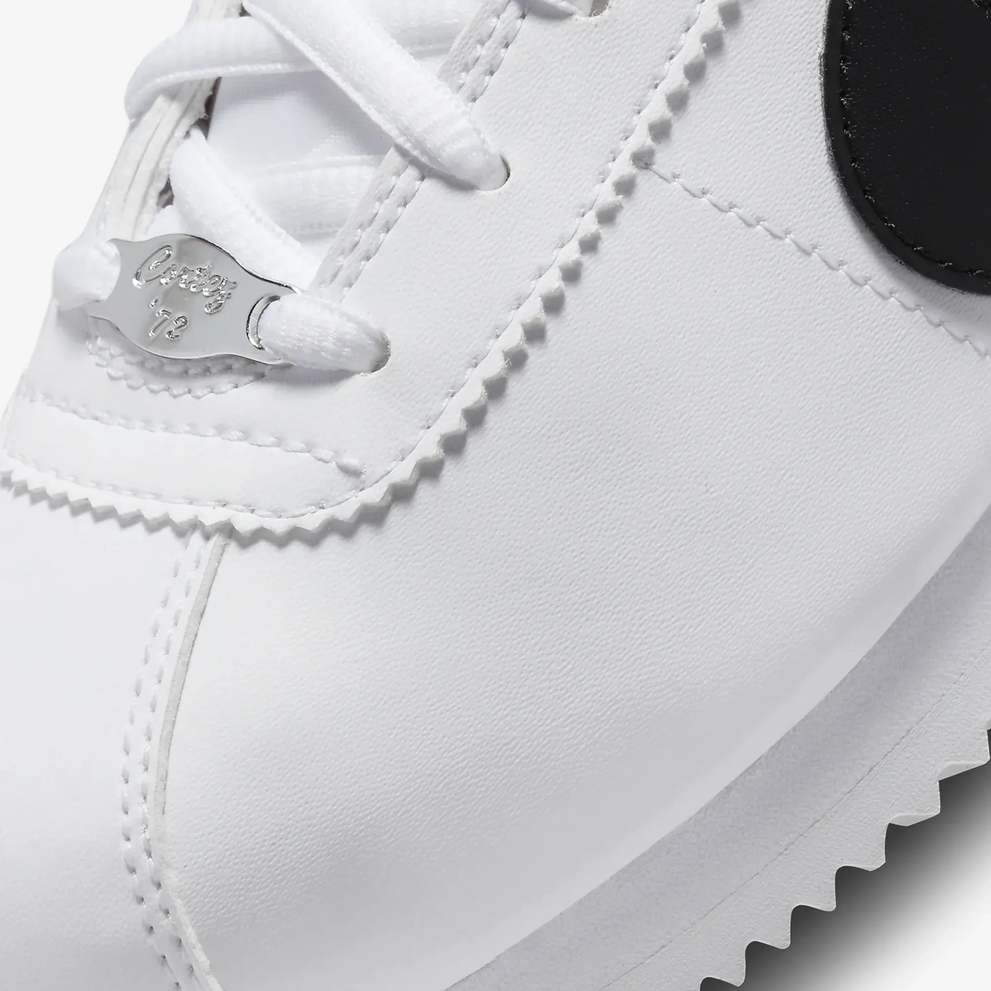 CORTEZ BASIC SL 'WHITE/BLACK' (GS)