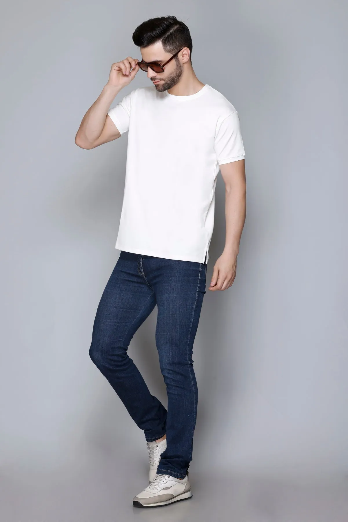 Derby Men's Round Neck Casual T-shirts