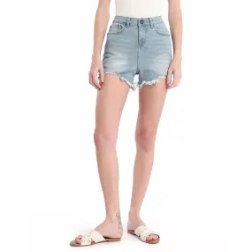 Edgies Denim Jean Shorts (4" Inseam)