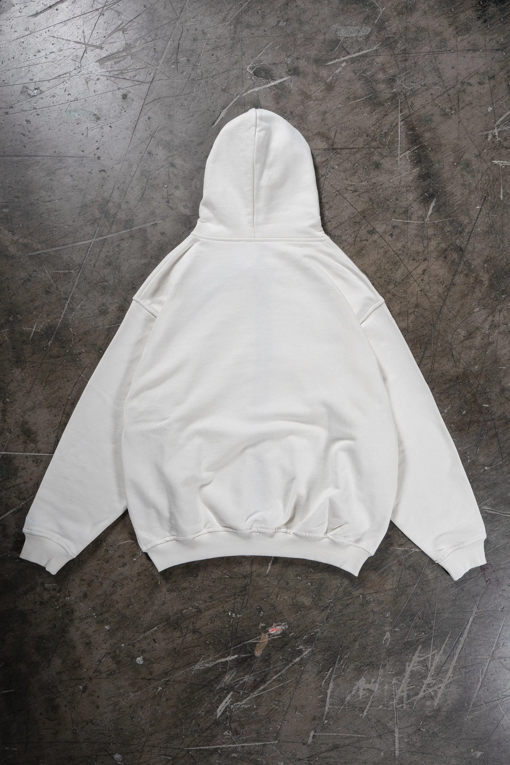 FADED FACE VANILLA FRONTZIP