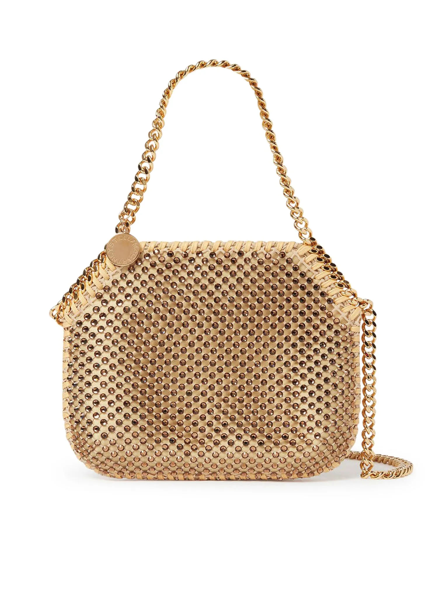 Falabella Crystal Mesh Mini Tote Bag