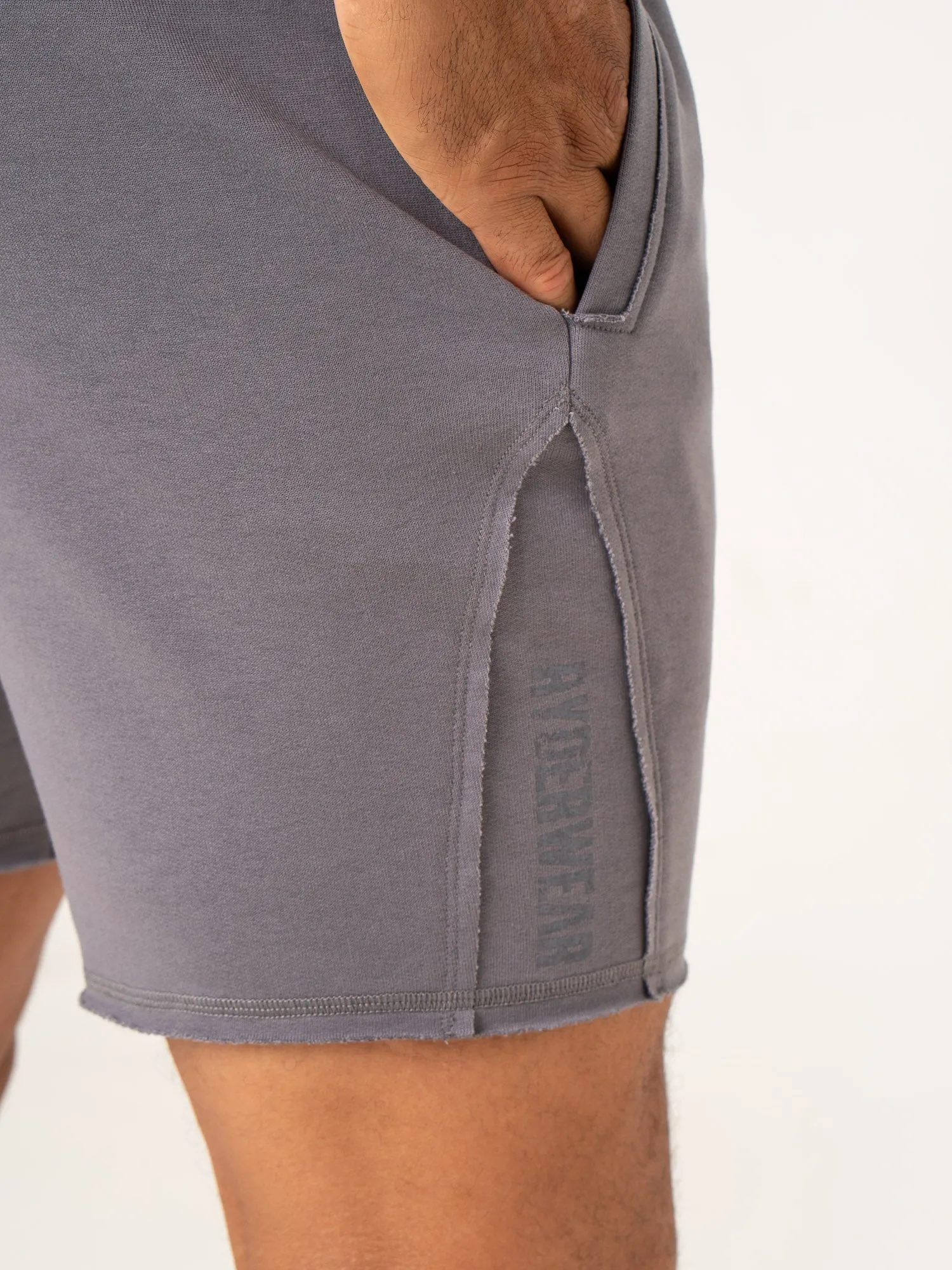 Force 6" Track Shorts - Charcoal