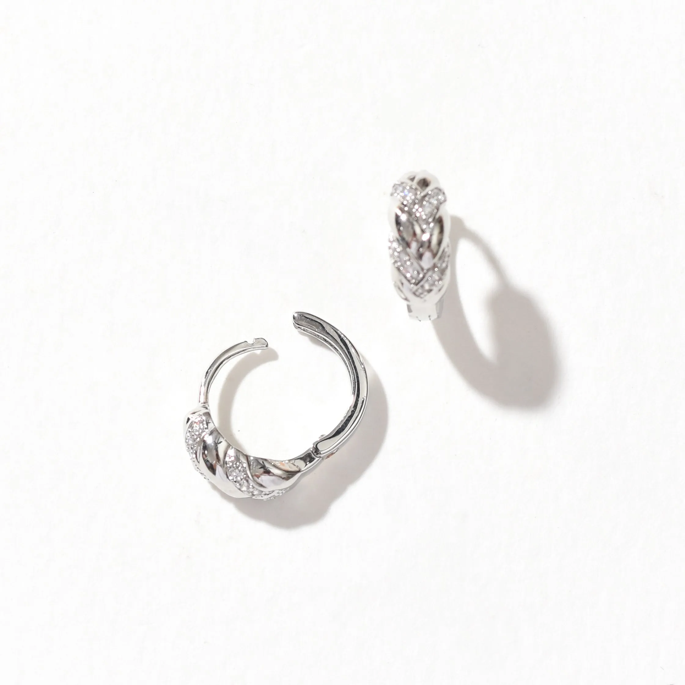 Frances Hoops | Silver