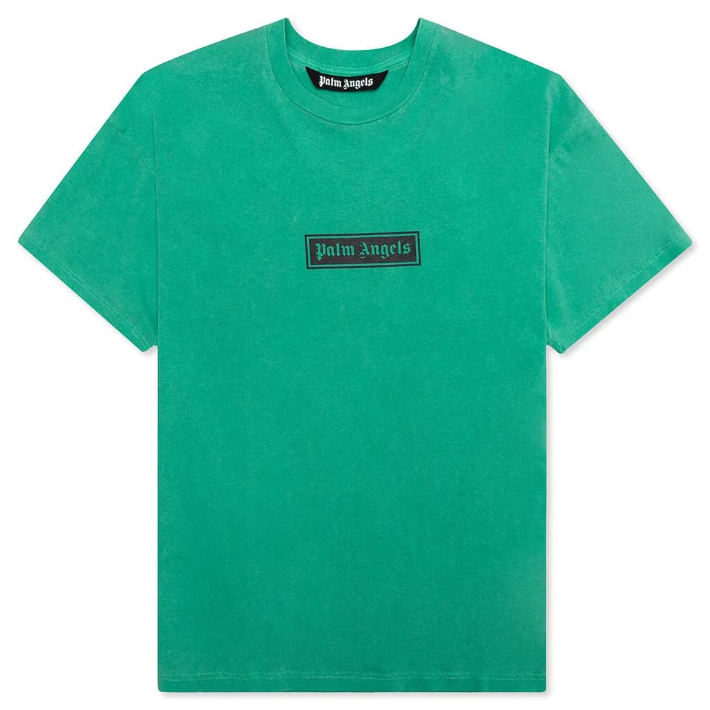 GD Box Logo Tee - Green/White