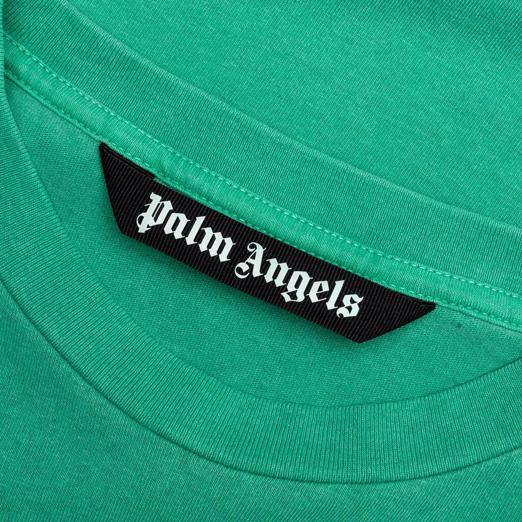 GD Box Logo Tee - Green/White