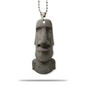 Gearhuman 3D Massive Easter Island Moai Head Statue Car Hanging