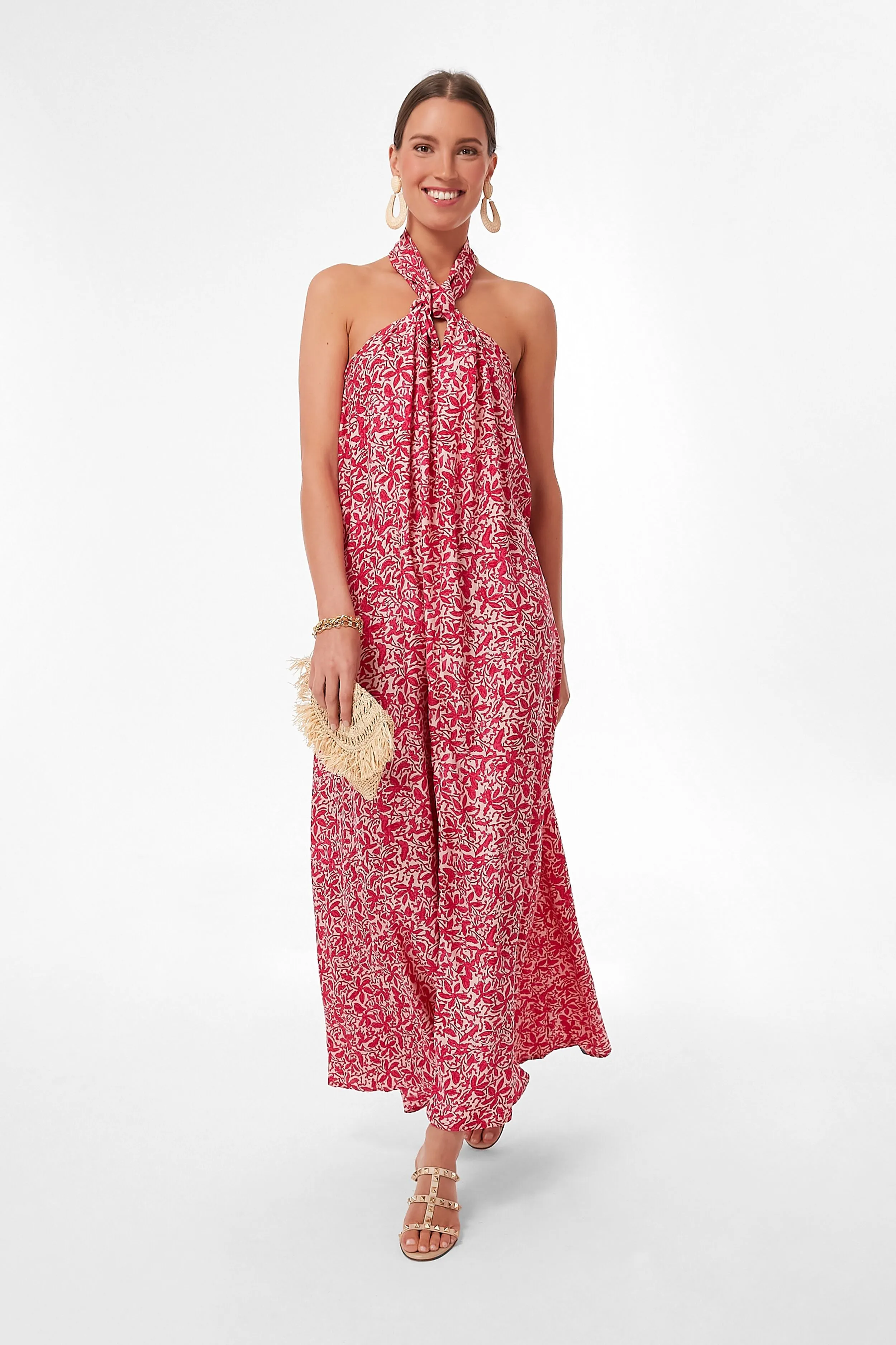 Gloriosa Flamingo Astrid Dress