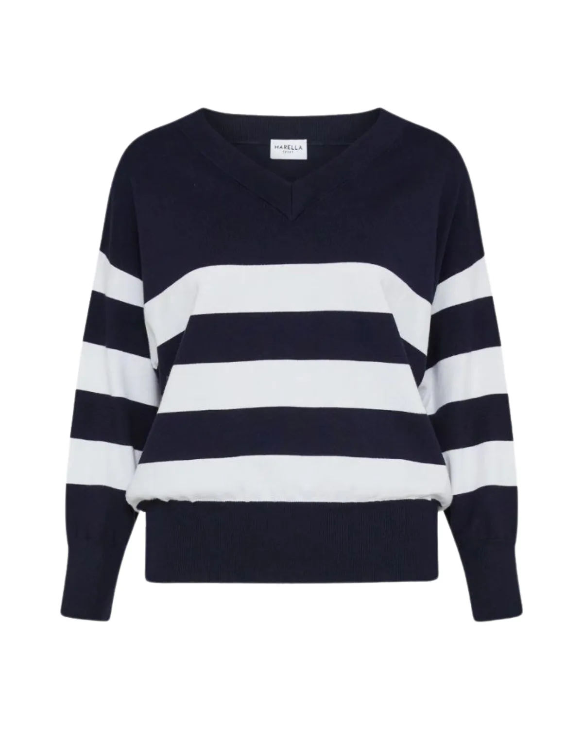 Granito Sweater (Navy Pinstripes)