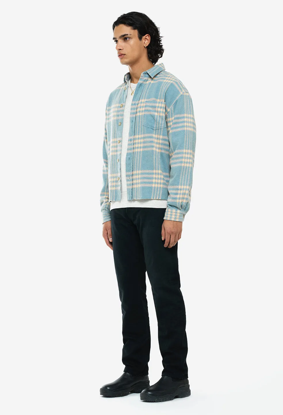 Hemi Oversized Shirt / Speedway Check